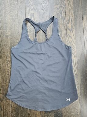 Under Armour Women's Gray Performance Racerback Tank
